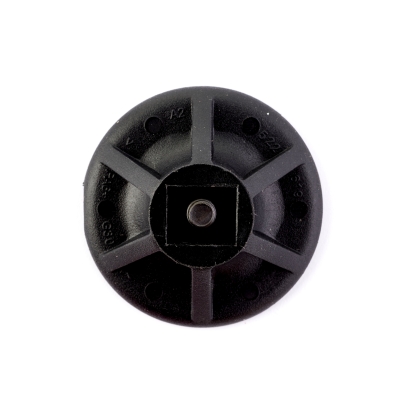 Pistons for carriage assemblies