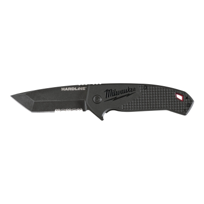 Hardline folding knife serrated - 1 pc