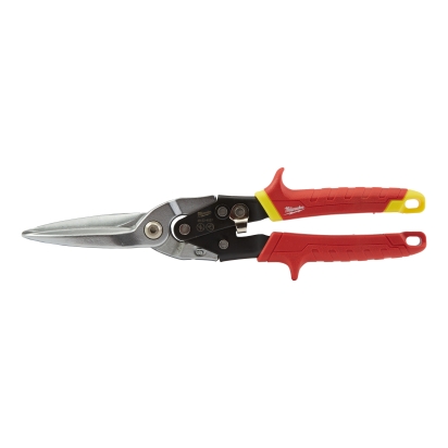Long cut straight aviation snips