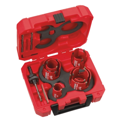 BIG HAWG multi mat. holesaw set - 10pc