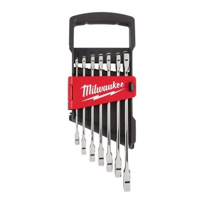 7 pc Maxbite Ratchet Metric Combination Spanner Set - 1 pc