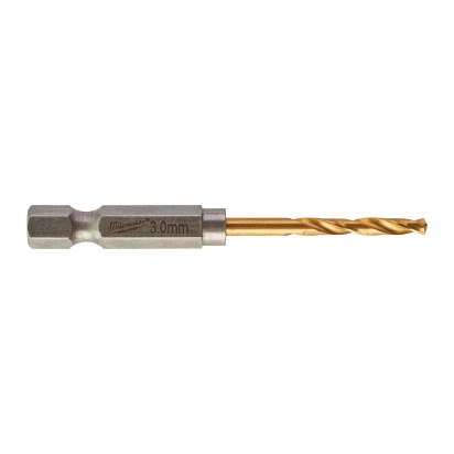 Shockwave HSS-G TiN Red Hex 3 mm - 10 pcs
