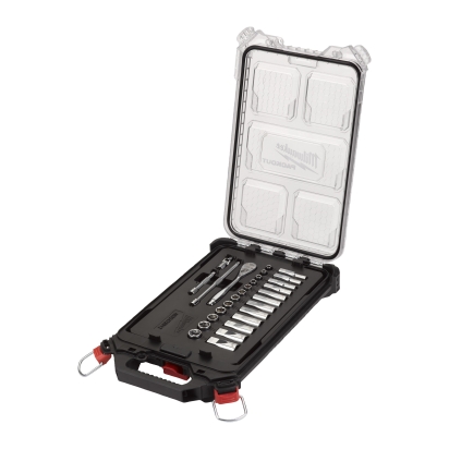 1/4" Metric 28 pc Ratchet & Socket PACKOUT Set