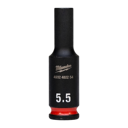 5.5 mm 1/4" impact socket deep - 1 pc