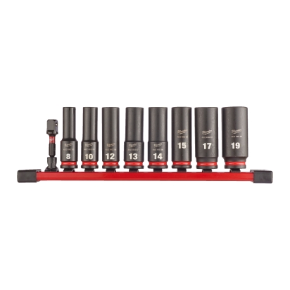 3/8" impact socket deep set-9pc