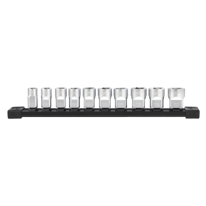 3/8" Drive Metric Chrome Sockets - 10 pc