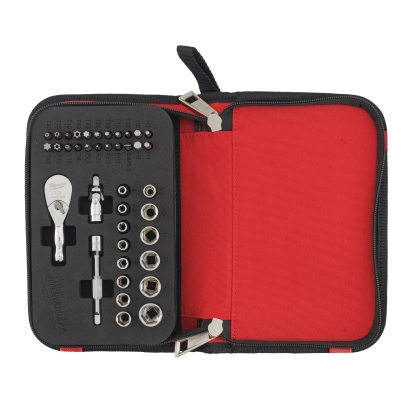 1/4" Compact Ratchet Set 39pc