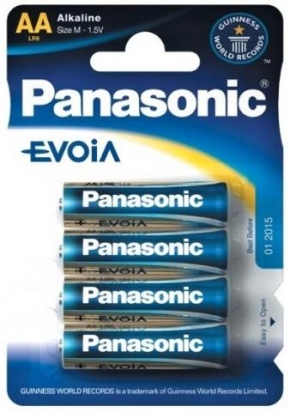 PHIL PANASONIC BATERIE EVOLTA LR6EE/4BP, AA 1,5V ALKAL. BL.4KS