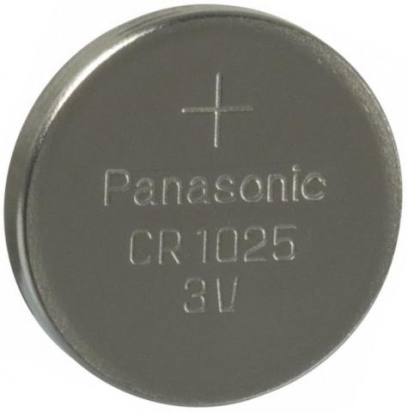 PHIL PANASONIC BATERIE CR1025, KNOF. 3V 10X2,5MM LITHIUM