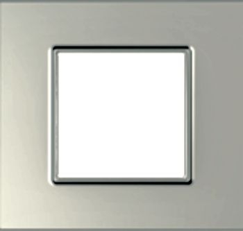 SCHN UNICA QUADRO RÁMEČEK 1-NÁSOB SILVER MGU6.702.55