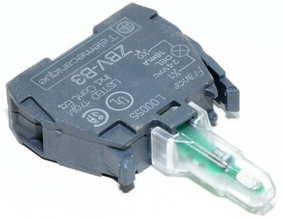 SCHN HARMONY OBJÍMKA SIG LED 24VAC/DC MODRÁ ZBVB6
