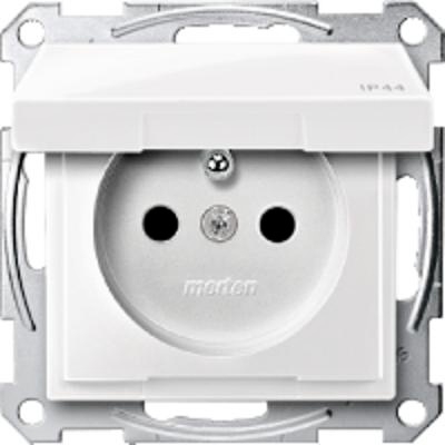 SCHN MERTEN SYSTEM M ZÁSUVKA 16A ŠROUB CLONKY KRYT IP44 POLAR MTN2514-0319