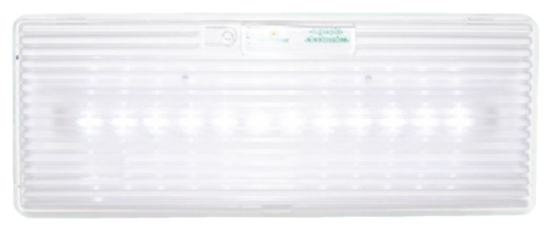 MON SVÍTIDLO OLYMPIA NOUZ. LED GR-310/12L/90 40/85LM  90MIN.