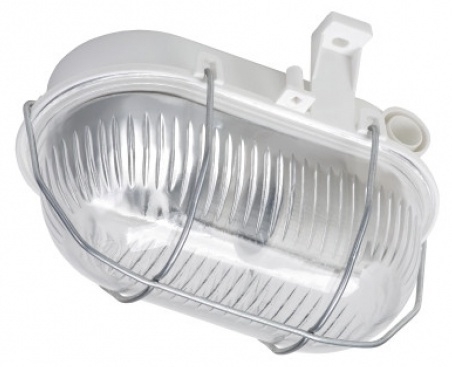 ELKAM LENA SVÍTIDLO OVAL 60 SIMETAL 2 PRISMA BÍLÁ E27 60W