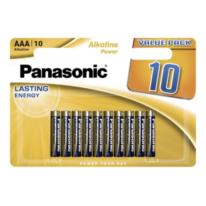 PHIL PANASONIC BATERIE LR03APB/10BW, AAA 1,5V ALKAL. BL.10KS