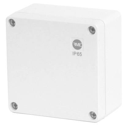 FAM KRABICE 68010 SOLIDBOX IP65 105X105X66MM NA POVRCH PLNÉ VÍKO HLADKÉ BOKY