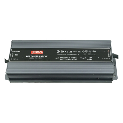 MCLED ZDROJ NAPÁJ.K LED 24V 250W 10,42A IP67 KOV ML-732.046.45.1