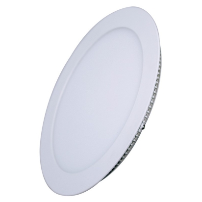 SOL PANEL LED MINI 6W, 400LM, 3000K, TENKÝ, KULATÝ, PODHLEDOVÝ, BÍLÉ, WD101