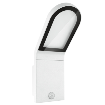LDV SVÍTIDLO LED O FACADE EDGE 12W 3000K 690LM WT SENSOR IP54 NÁSTĚNNÉ