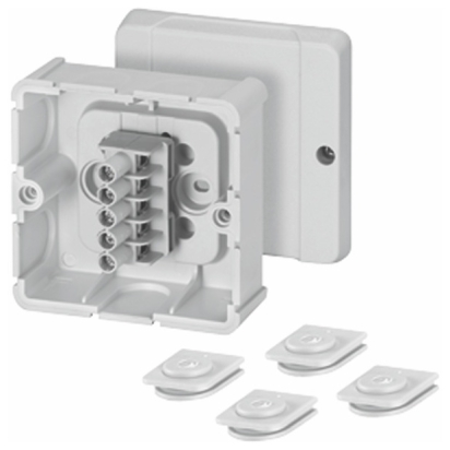 HE KRABICE ODBOČ. IP54 SE SVORK. DO 4MM2 88X88X49MM DP 9025