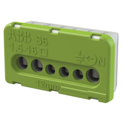 ABB BLOK SVOREK 1SPE007715F0741 SVORKY PE ŠROUB  PEK/SO6 3x16mm2+3x6mm2