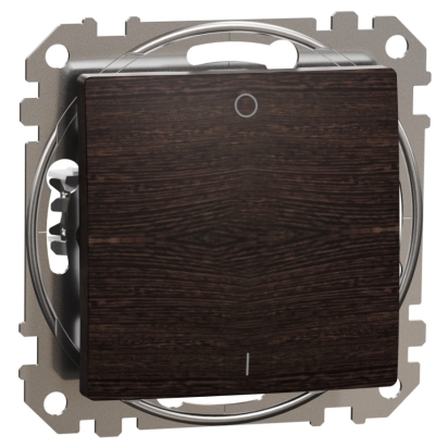 SCHN SEDNA ELEMENTS SPÍNAČ 2-PÓL. Ř.2, WENGE SDD181102