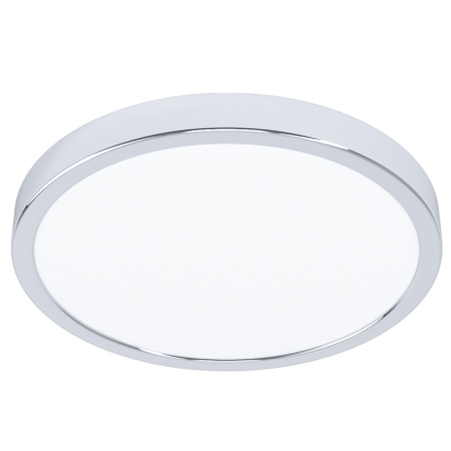 EGLO SVÍTIDLO LED 30892 FUEVA-5 20,5W 4000K 2500LM IP44 STROP. PR.285MM OCEL CHROM