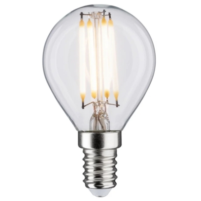 AULIX PAUL LED ŽÁROVKA KAPKA 4,8 W E14 ČIRÁ TEPLÁ BÍLÁ STMÍVATELNÉ 28690