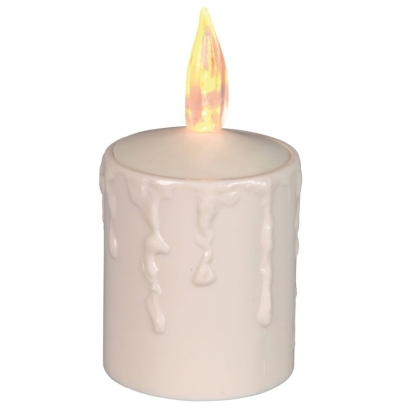 EGLO STAR LED SVÍČKA 410069 PAULA 11,5CM 1X0,06W TEPLÁ BÍLÁ BAT.2XAA IP20 BÉŽOVÁ