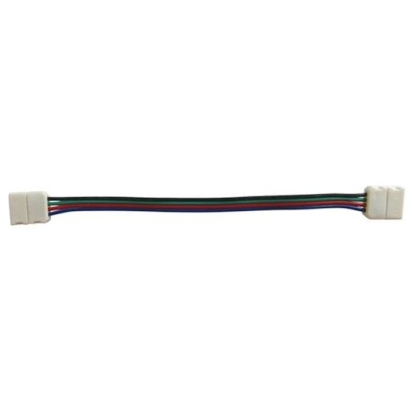 TIPA SPOJKA NEPÁJIVÁ PRO RGB LED PÁSKY 5050 30,60LED/M O ŠÍŘCE 10MM S VODIČEM 4150355