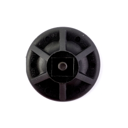 Pistons for carriage assemblies