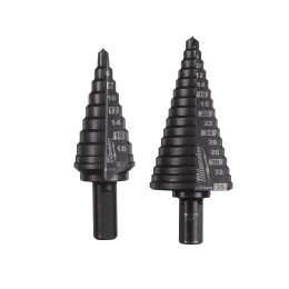 Cobalt step drill set (2pc)