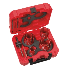 BIG HAWG multi mat. holesaw set - 10pc