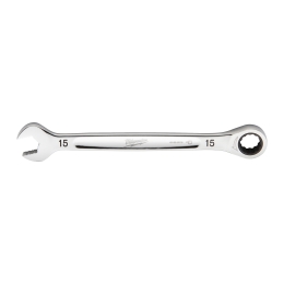 Maxbite Ratcheting Metric Combination Spanner 15mm - 1pc