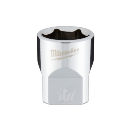 3/8 Drive Socket - Metric Standard - 17 mm