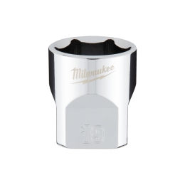 3/8 Drive Socket - Metric Standard - 19 mm