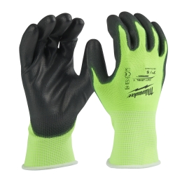 Hi-Vis Cut A Gloves - 7/S - 1pc