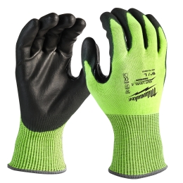 Hi-Vis Cut D Gloves - 8/M - 1pc