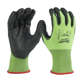 Hi-Vis Cut E Gloves -8/M -1pc