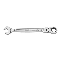 Maxbite Flex Head Ratcheting Spanner - Metric - 15 mm