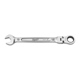 Maxbite Flex Head Ratcheting Spanner - Metric - 18 mm