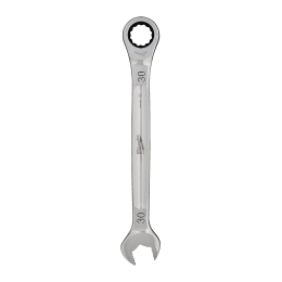 Maxbite Ratcheting Metric Combination Spanner - 30 mm