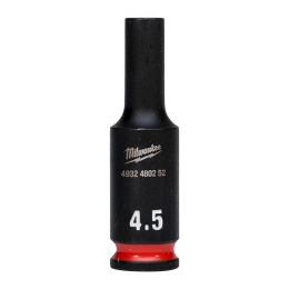 4.5 mm 1/4" impact socket deep - 1 pc