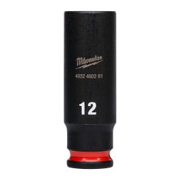 12 mm 1/4" impact socket deep - 1 pc