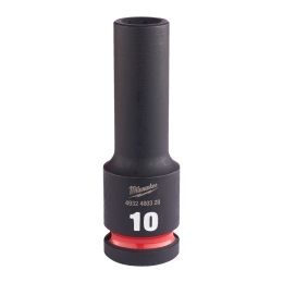 10 mm 1/2" impact socket deep - 1pc