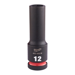 12 mm 1/2" impact socket deep - 1pc