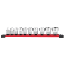 3/8" Drive SAE Chrome Sockets - 10 pc
