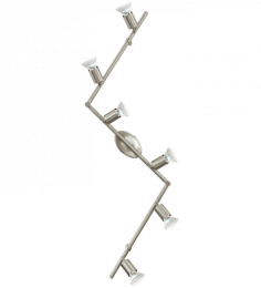 EGLO SVÍTIDLO 92599 6X2,5W GU10 NIKL MAT BUZZ-LED