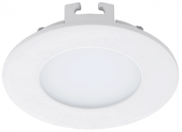 EGLO SVÍTIDLO 94043 FUEVA 1 LED 2,7W VESTAVNÉ KRUHOVÉ 85MM 360LM 4000K BÍLÉ