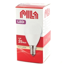PH PILA LED ZDROJ LEDLUSTER 3,2-25W E14 827 P45 250LM